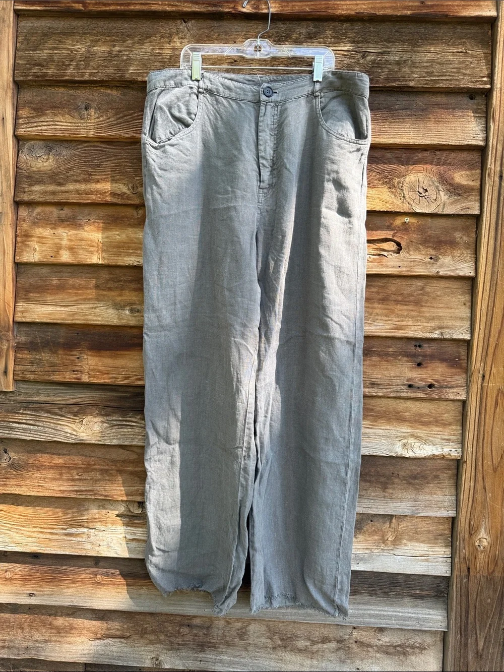 Zara NWOT 100% linen pants